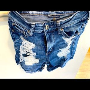 American Eagle jean shorts